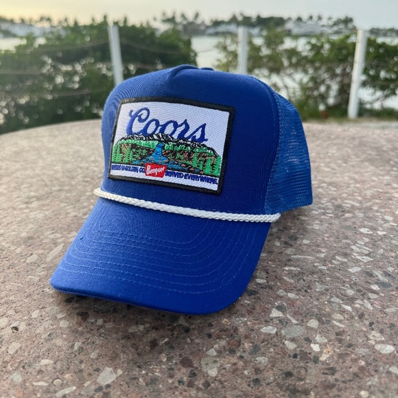 Coors Banquet Golden Colorado Blue Hat - Picture 2 of 4